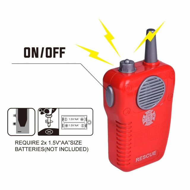 Kids Firefighter Costume - PopFun