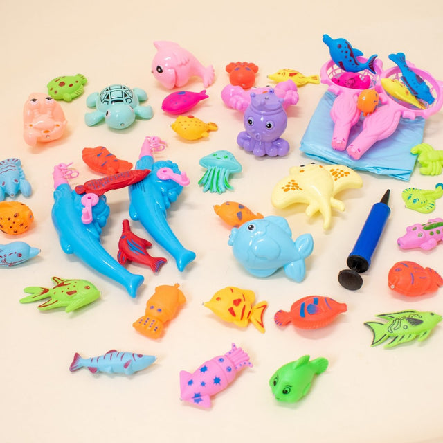 Magnetic Fishing Toys: 42 Pieces - PopFun