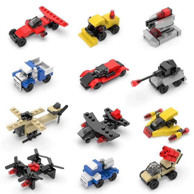 Military Cars Building Blocks - PopFun