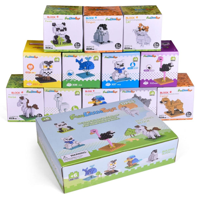 Mini Animals Building Bricks - PopFun