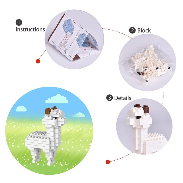 Mini Animals Building Bricks - PopFun