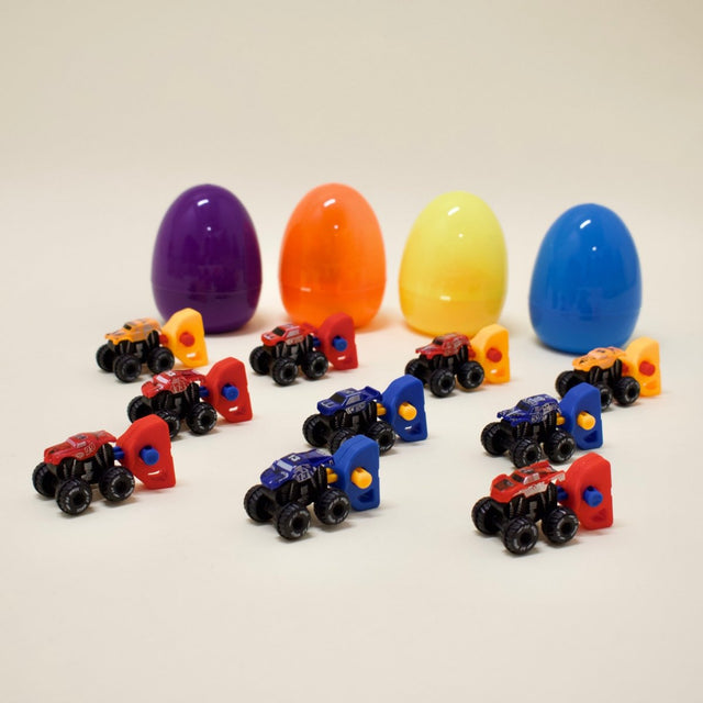 Monster Vehicle Treasure Eggs: 18 Pc Bundle - PopFun