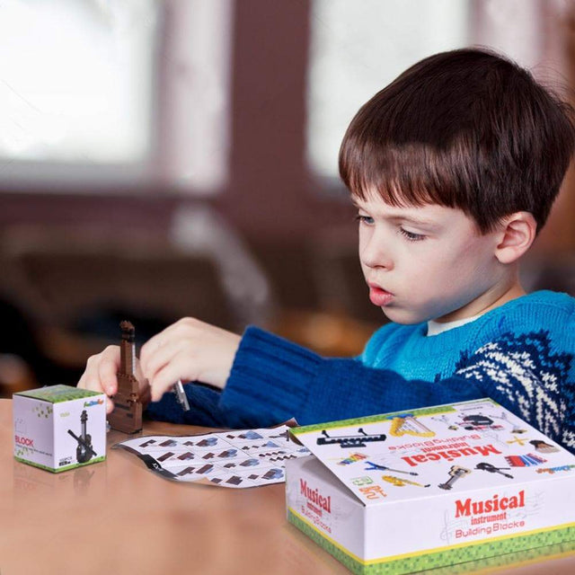 Music Themed Mini Building Blocks - PopFun