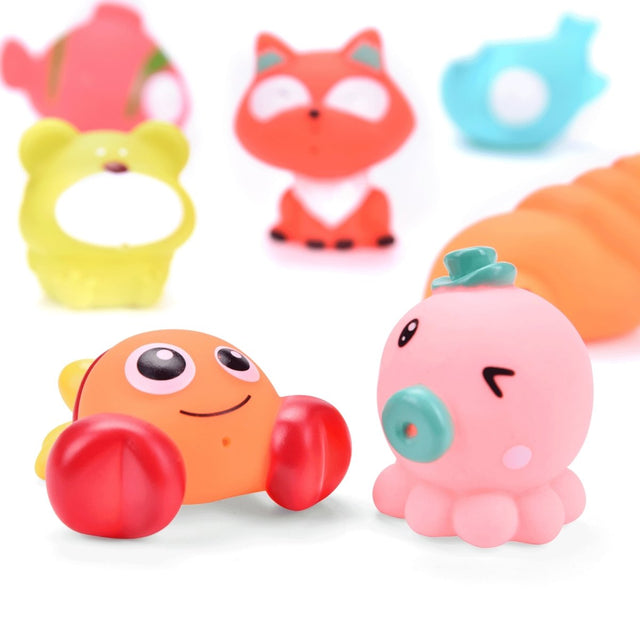 Ocean Animals Bath Toys 16pcs - PopFun