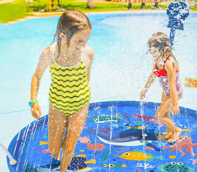 Ocean Sea Animals Splash Pad for Kids - PopFun