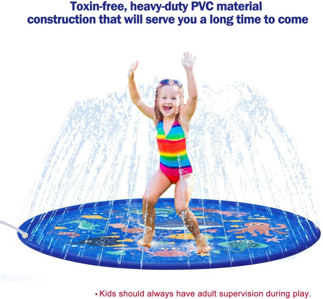 Ocean Sea Animals Splash Pad for Kids - PopFun