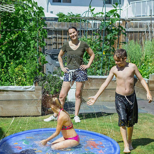 Ocean Sea Animals Splash Pad for Kids - PopFun