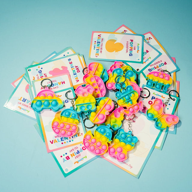 Pop It Valentines Toys and Cards for Kids - PopFun