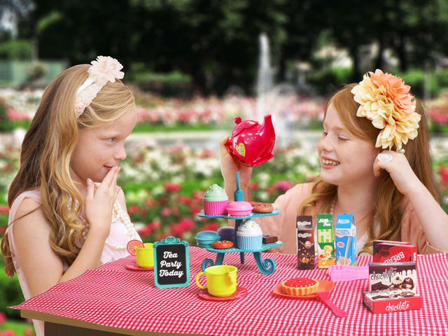 Pretend Play Princess Tea Party Toy - PopFun