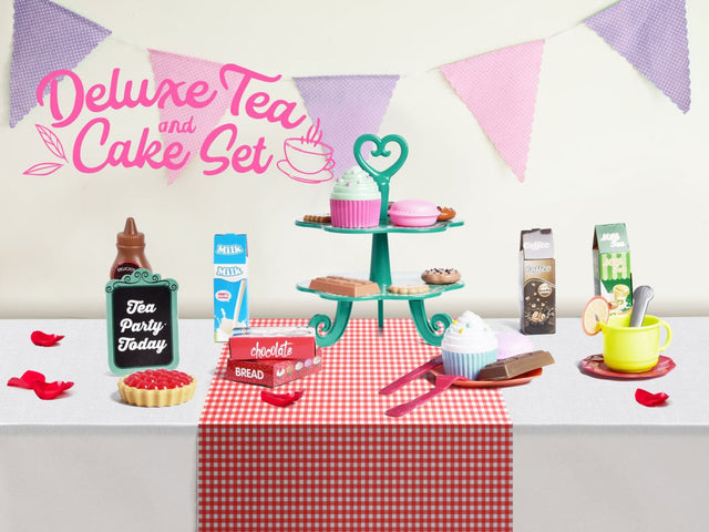 Pretend Play Princess Tea Party Toy - PopFun