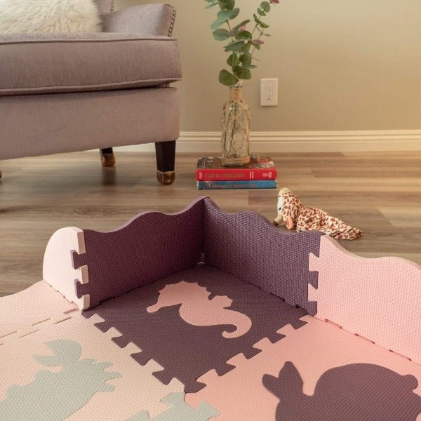 Purple EVA Foam Floor Mat - PopFun