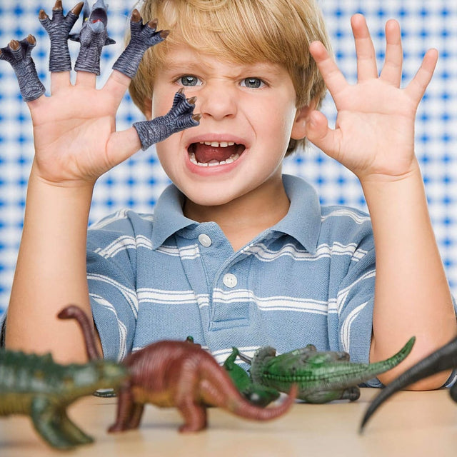 Realistic Dino Finger Puppets - PopFun