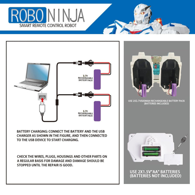 Rocket Man Remote Control Robot - PopFun