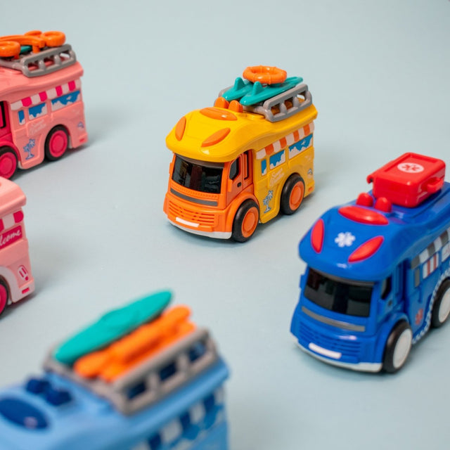 Rooftop Carrier Pullback Cars - PopFun