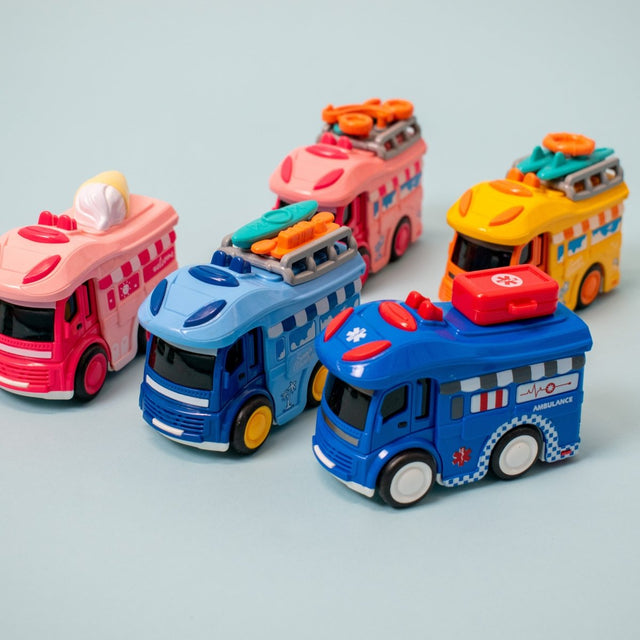 Rooftop Carrier Pullback Cars - PopFun