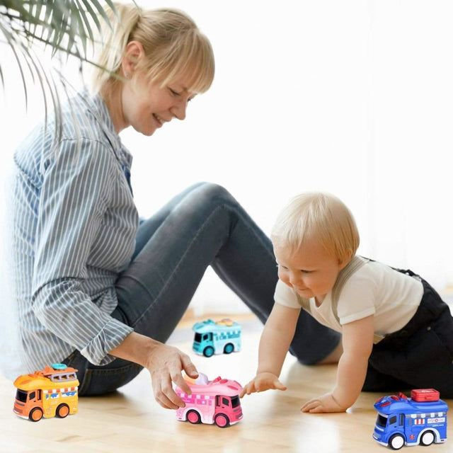 Rooftop Carrier Pullback Cars - PopFun