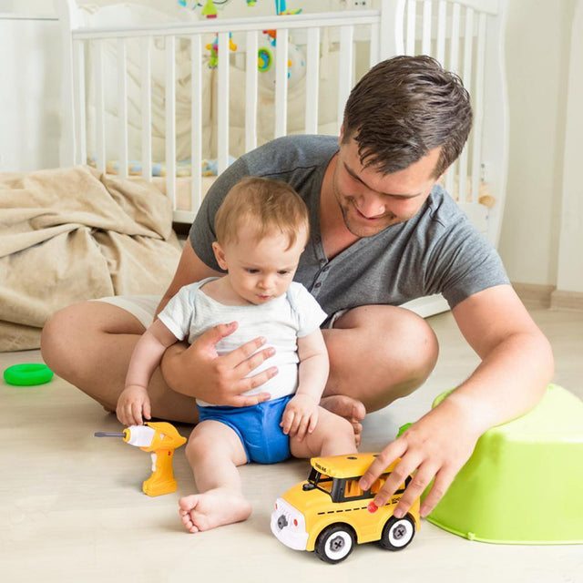 School Bus Building Blocks - PopFun
