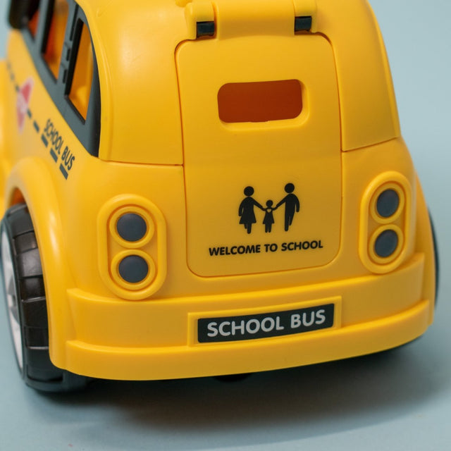 School Bus Building Blocks - PopFun