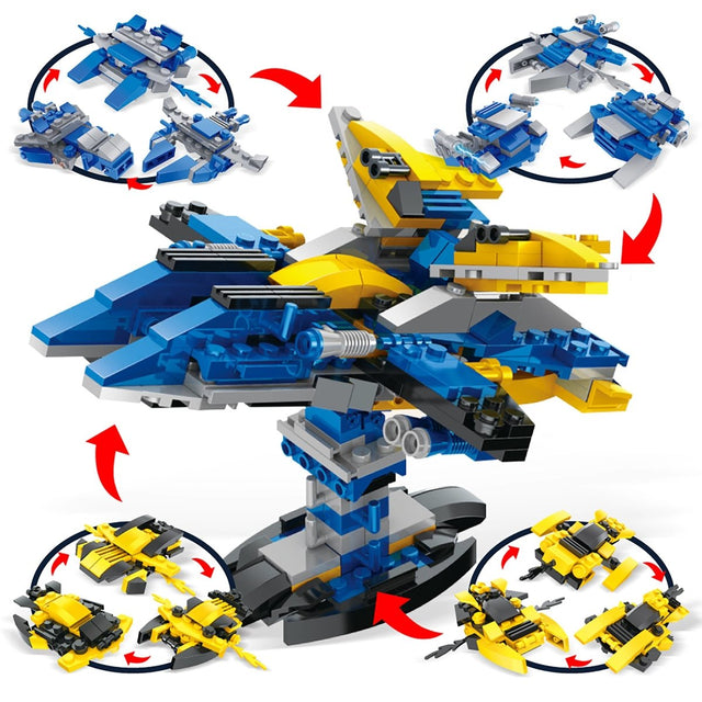 Spaceship Mini Building Blocks - PopFun