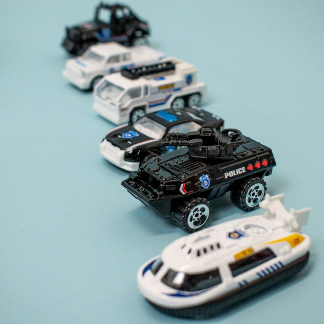 Toy Police Cars - PopFun