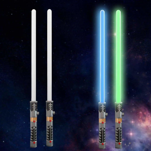 Two in One LED Light Up Laser Sword Toys - PopFun