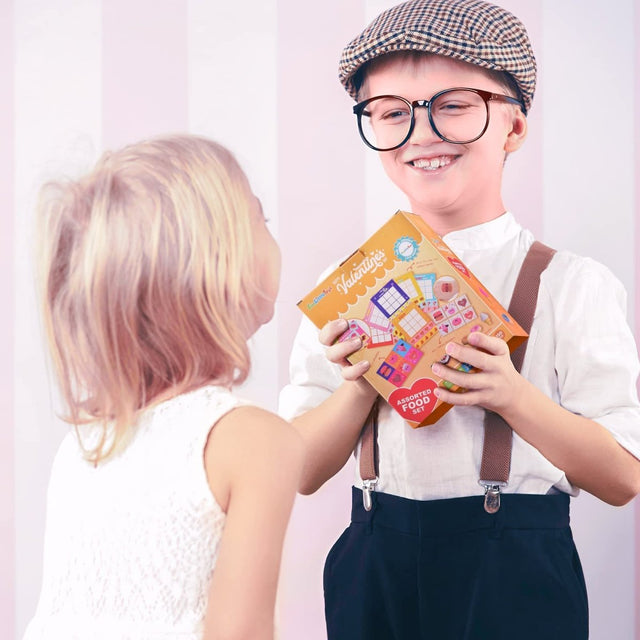 Valentines Day Game Cards with Tattoos Erasers & Stickers - PopFun