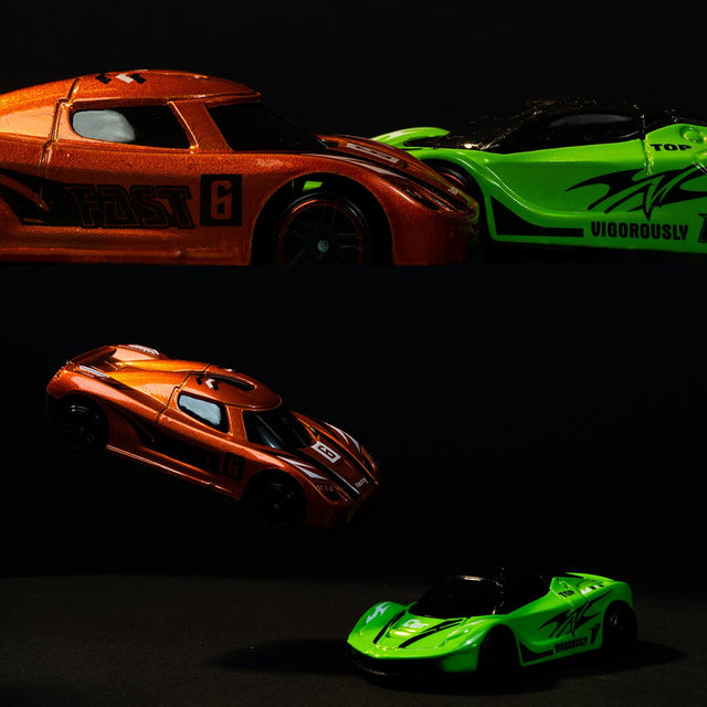 Valentines Day Gifts Cards with Racing Car Toys 28 Pcs - PopFun