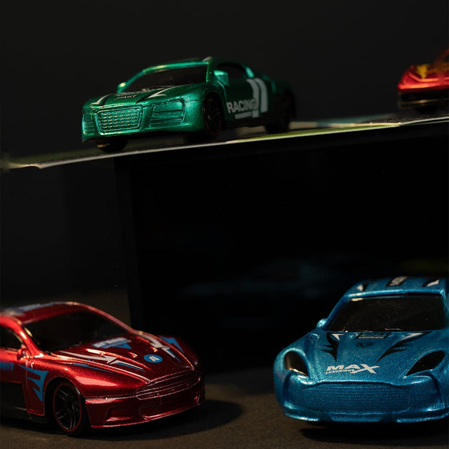 Valentines Day Gifts Cards with Racing Car Toys 28 Pcs - PopFun