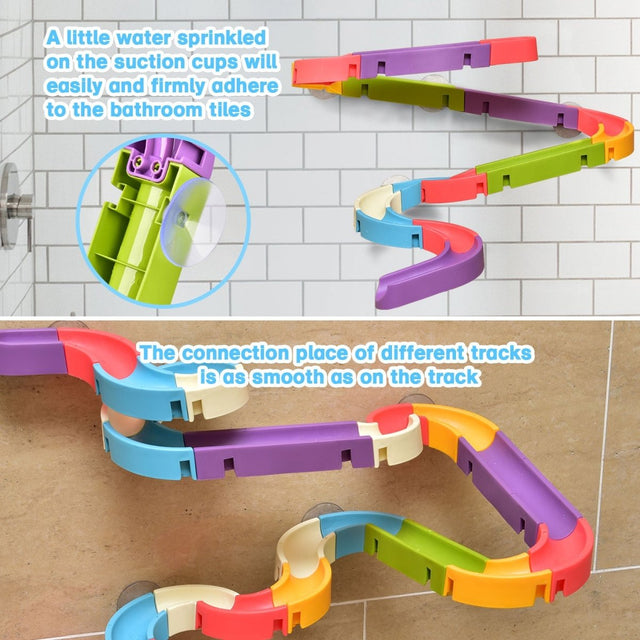 Water Slide Bathtub Toys for Toddlers - PopFun