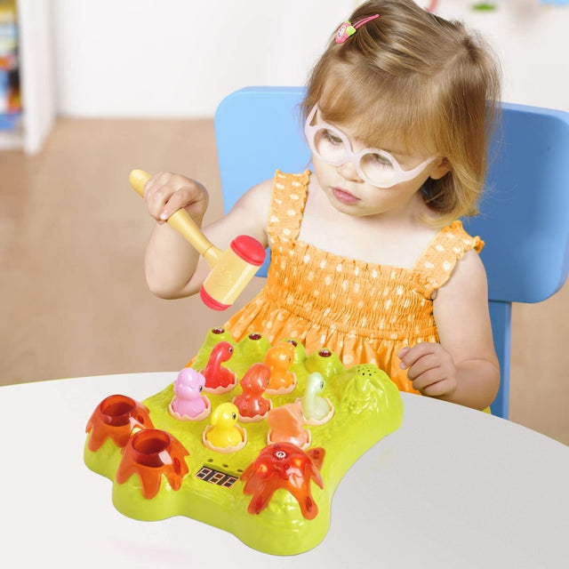 Whack A Mole Dinosaur Pounding Toys - PopFun