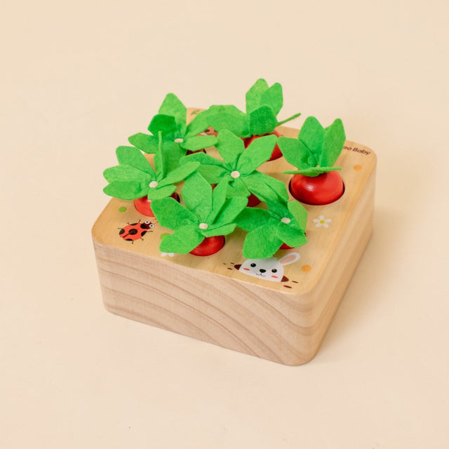 Wooden Carrot Toy Puzzle - PopFun