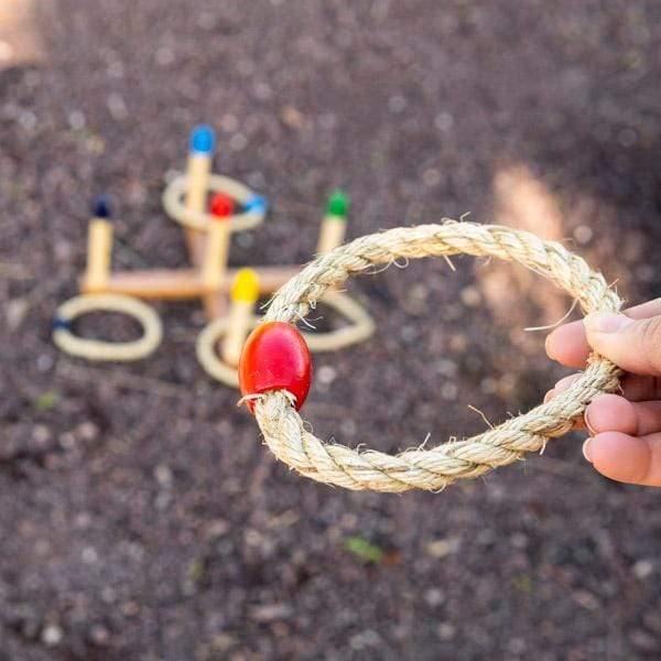 Wooden Ring Toss Set - PopFun