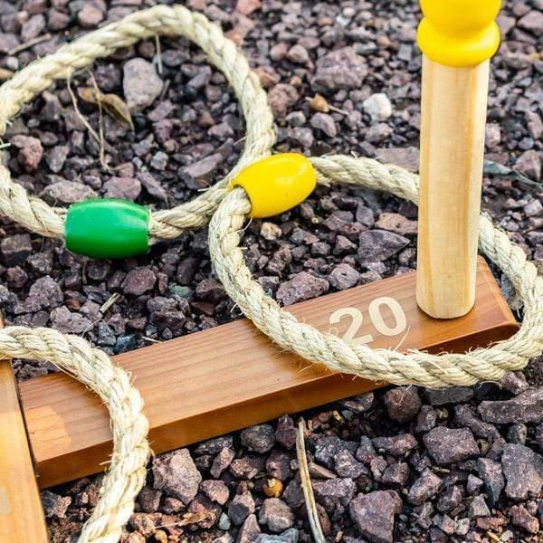 Wooden Ring Toss Set - PopFun