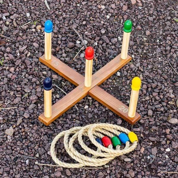Wooden Ring Toss Set - PopFun