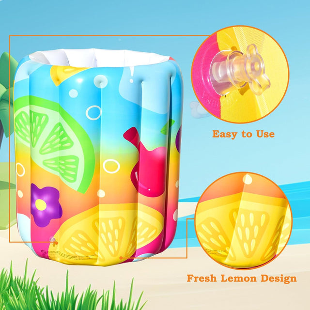 Inflatable Giant Tropical Cocktail Beverage Cooler