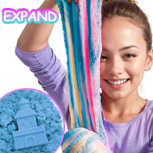 30PCS Assorted Valentine Sand Slimes with Greeting Cards Bundle