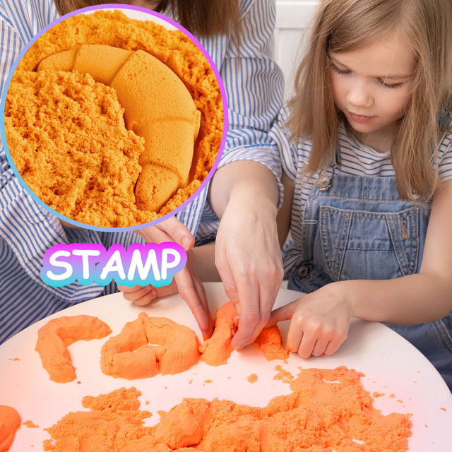 30PCS Assorted Valentine Sand Slimes with Greeting Cards Bundle
