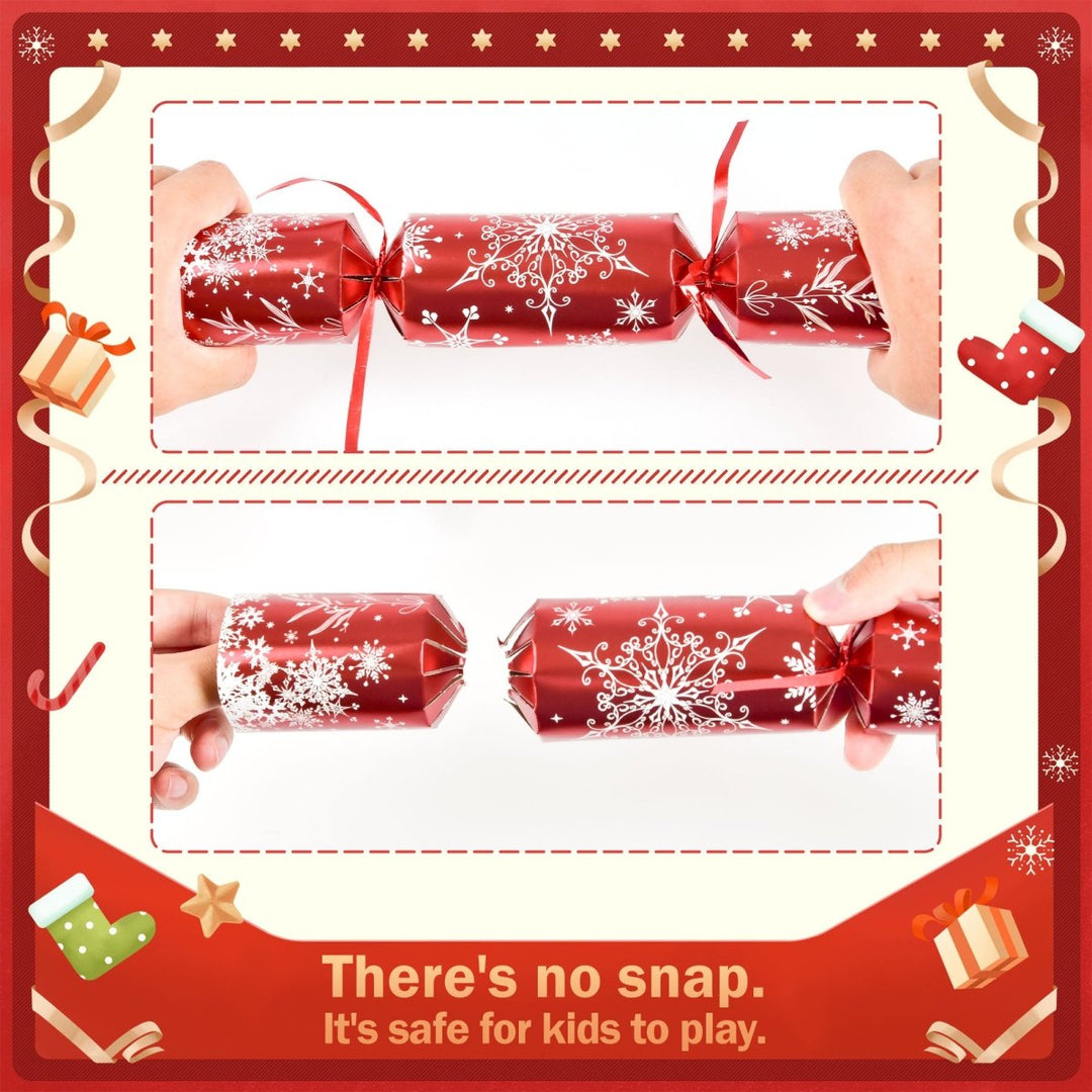 12 Pack Christmas No Snap Party Favors with Party Hat | Fun Little Toys ...
