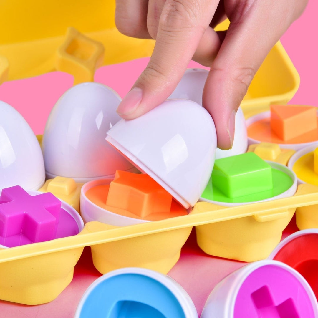 12 PCS Matching Easter Egg Set | Fun Little Toys – funlittletoys