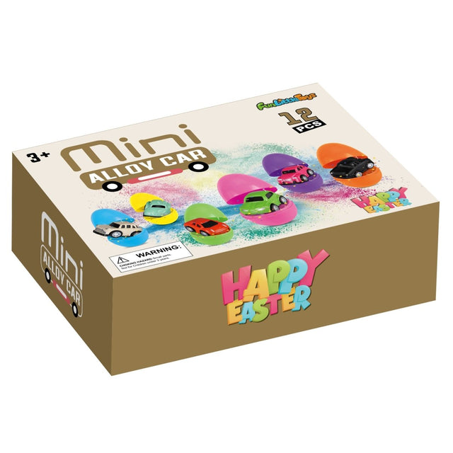 12pcs Colorful Mini Cars Treasure Eggs-Wholesale - PopFun