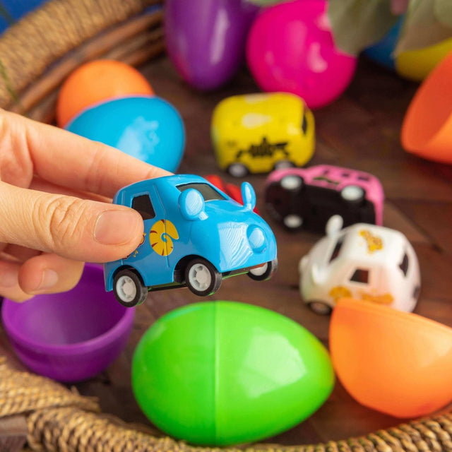 12pcs Stylish Mini Cars Treasure Eggs - PopFun