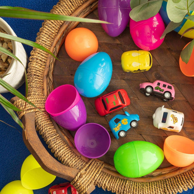 12pcs Stylish Mini Cars Treasure Eggs - PopFun