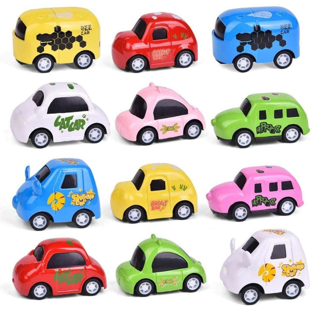 12pcs Stylish Mini Cars Treasure Eggs - PopFun