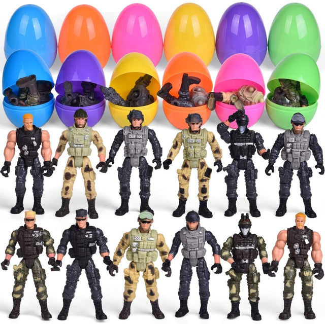 12Pcs Surprise Toy with Army Men - PopFun