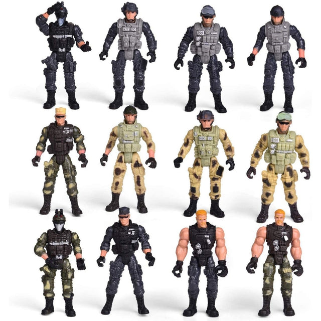 12Pcs Surprise Toy with Army Men - PopFun