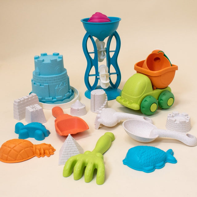 17 Pcs Kids Beach Toy Set - PopFun