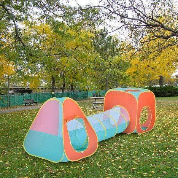 3-in-1 Kids Adventure Pop Up Play Tent-Wholesale - PopFun