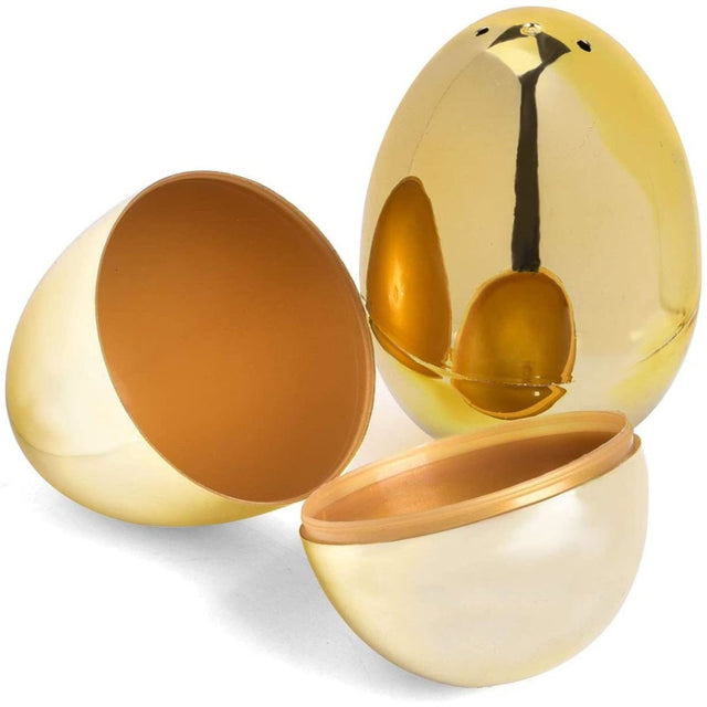 36 PCs Golden Fillable Easter Eggs | PopFun
