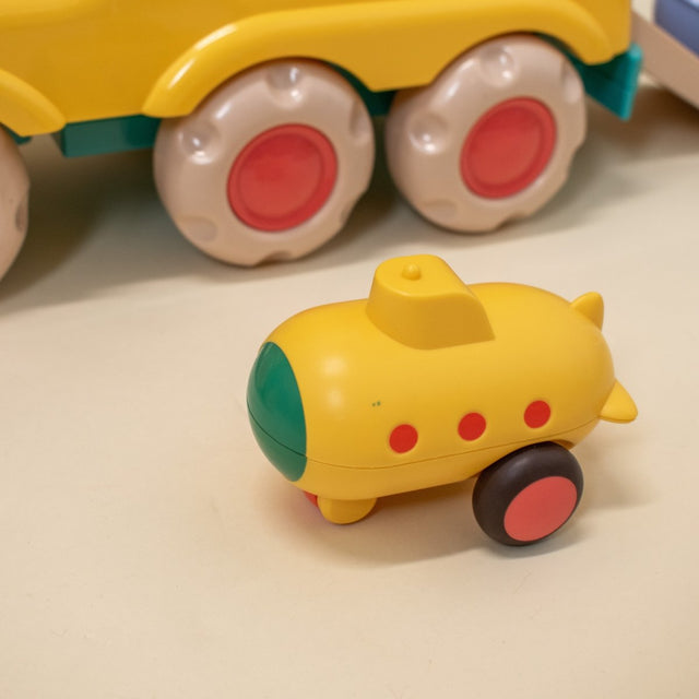 5-in-1 Carrier Truck Toy Set - PopFun