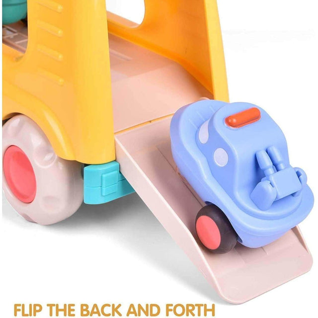 5-in-1 Carrier Truck Toy Set - PopFun